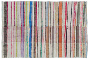 Chaput Over Dyed Kilim Rug 5'6'' x 8'1'' ft 167 x 247 cm