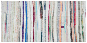 Chaput Over Dyed Kilim Rug 4'12'' x 10'5'' ft 152 x 318 cm