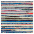 Chaput Over Dyed Kilim Rug 4'8'' x 4'11'' ft 142 x 150 cm