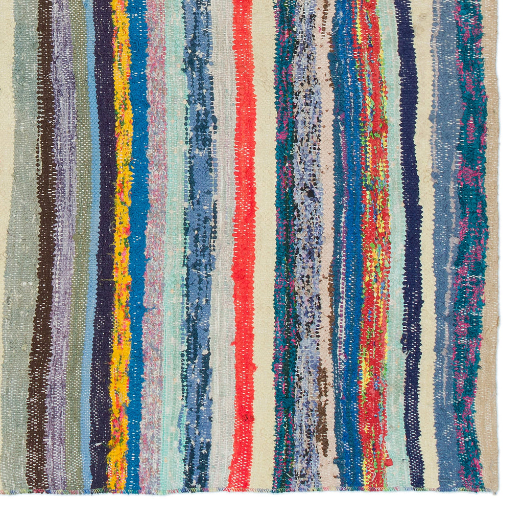 Chaput Over Dyed Kilim Rug 4'8'' x 4'11'' ft 142 x 150 cm