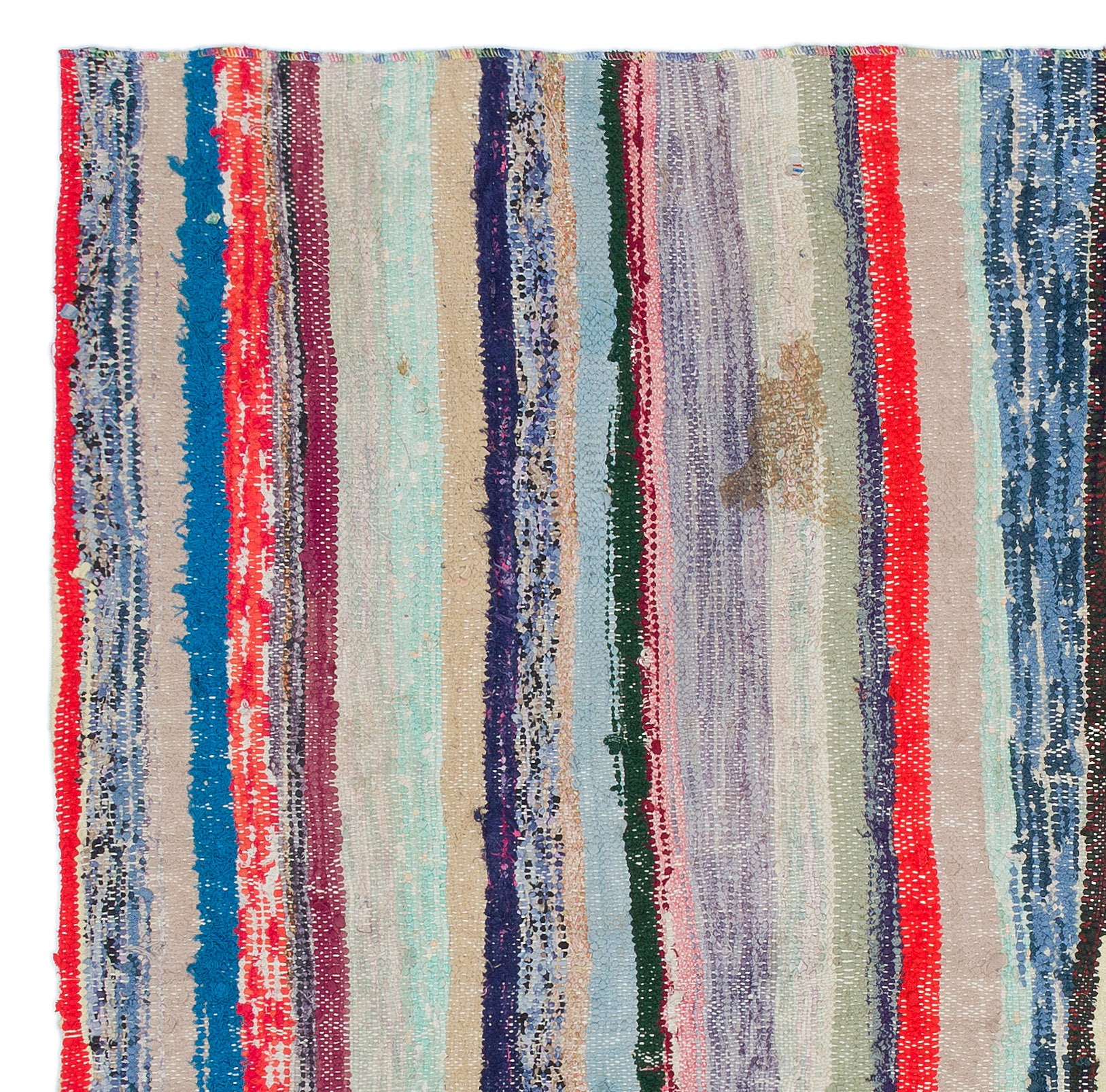 Chaput Over Dyed Kilim Rug 4'8'' x 4'11'' ft 142 x 150 cm