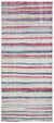 Chaput Over Dyed Kilim Rug 4'8'' x 10'10'' ft 141 x 330 cm