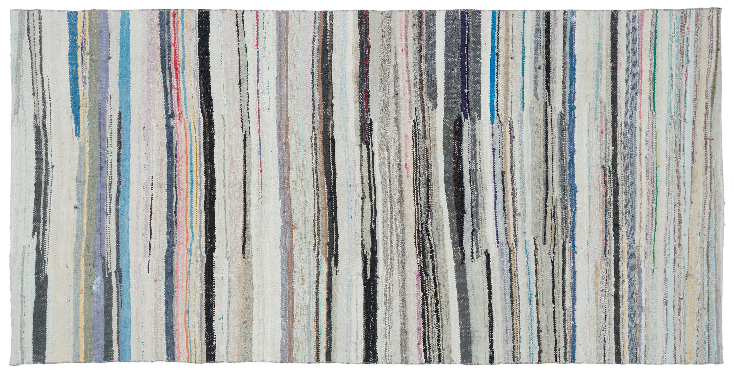 Chaput Over Dyed Kilim Rug 5'2'' x 10'4'' ft 157 x 314 cm