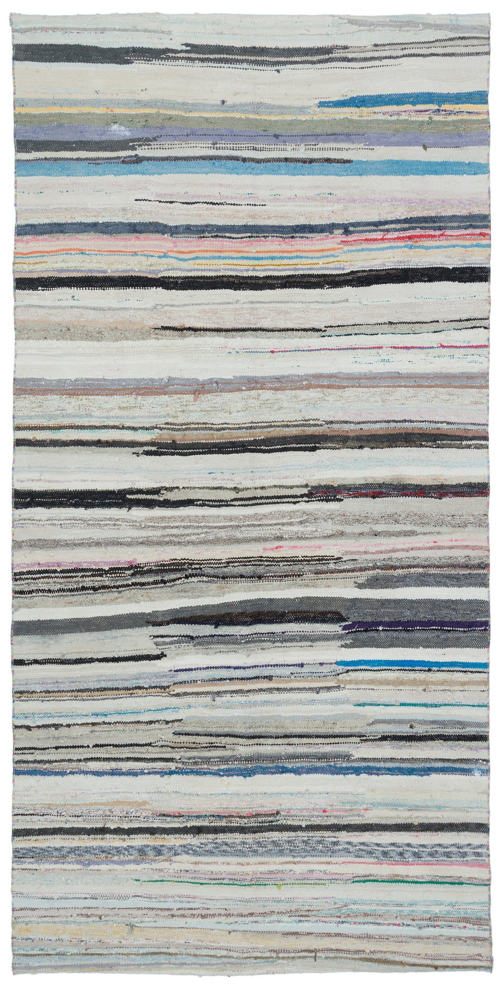 Chaput Over Dyed Kilim Rug 5'2'' x 10'4'' ft 157 x 314 cm