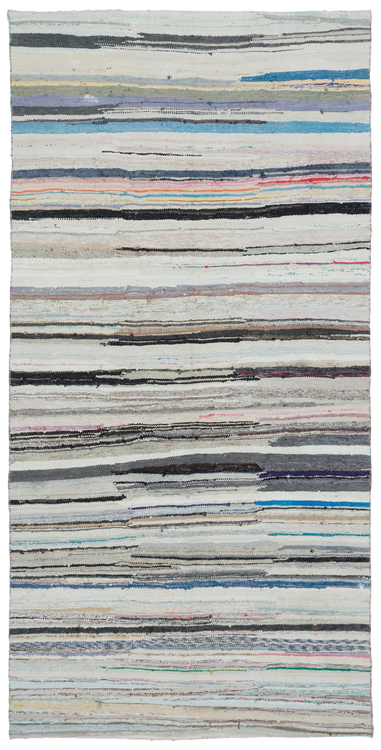 Chaput Over Dyed Kilim Rug 5'2'' x 10'4'' ft 157 x 314 cm