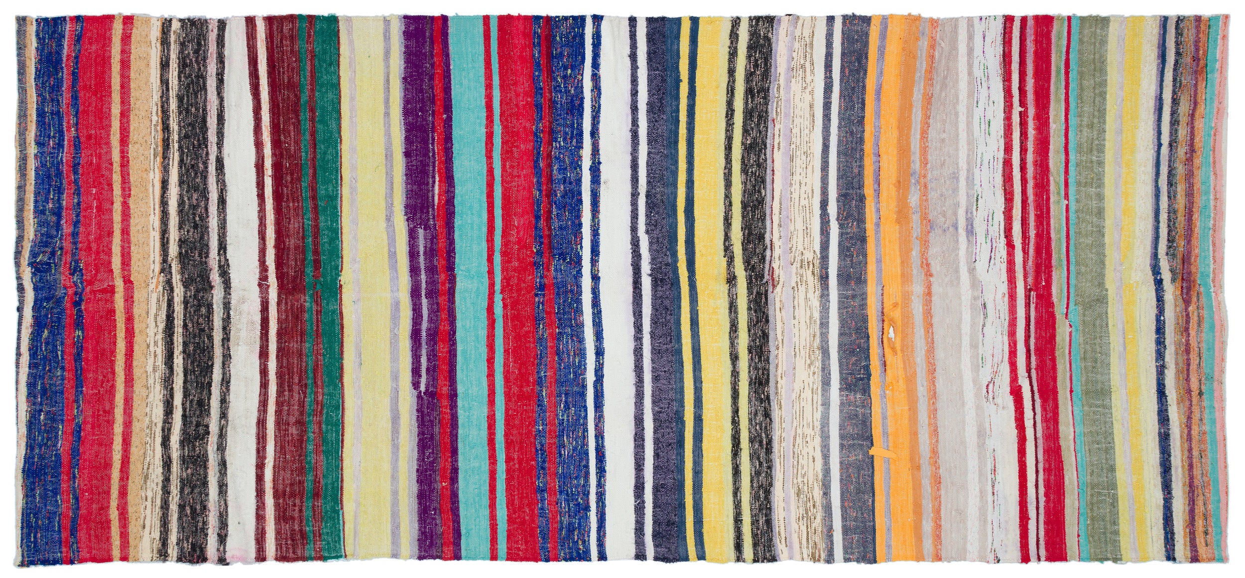 Chaput Over Dyed Kilim Rug 5'1'' x 11'5'' ft 154 x 348 cm