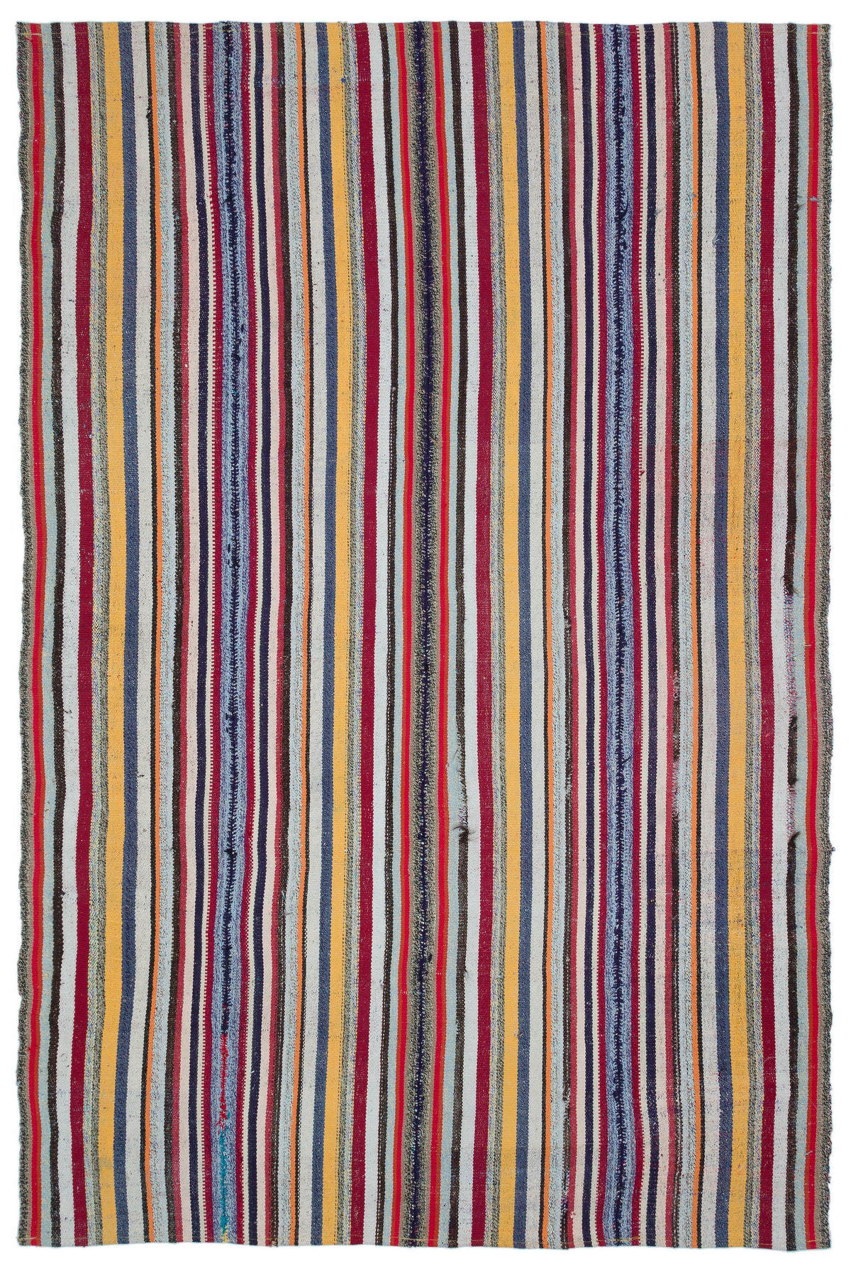 Chaput Over Dyed Kilim Rug 6&#39;4&#39;&#39; x 9&#39;8&#39;&#39; ft 192 x 294 cm