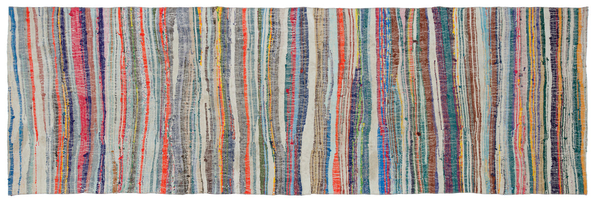 Chaput Over Dyed Kilim Rug 3&#39;7&#39;&#39; x 10&#39;11&#39;&#39; ft 108 x 333 cm