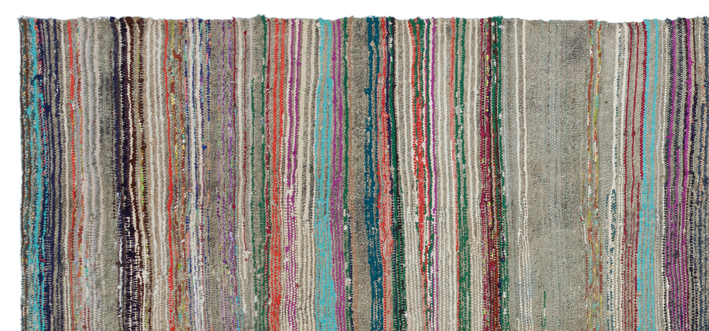 Chaput Over Dyed Kilim Rug 5'1'' x 11'4'' ft 156 x 345 cm