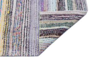 Chaput Over Dyed Kilim Rug 4'5'' x 10'10'' ft 135 x 330 cm