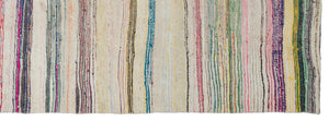 Chaput Over Dyed Kilim Rug 4'5'' x 12'4'' ft 135 x 377 cm