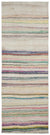 Chaput Over Dyed Kilim Rug 4'5'' x 12'4'' ft 135 x 377 cm