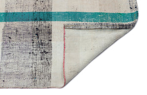 Chaput Over Dyed Kilim Rug 4'1'' x 11'12'' ft 125 x 365 cm