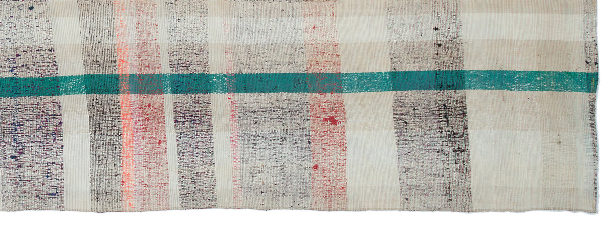 Chaput Over Dyed Kilim Rug 4&#39;1&#39;&#39; x 11&#39;12&#39;&#39; ft 125 x 365 cm