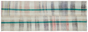 Chaput Over Dyed Kilim Rug 4'1'' x 11'12'' ft 125 x 365 cm