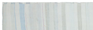 Chaput Over Dyed Kilim Rug 4'1'' x 12'10'' ft 124 x 392 cm