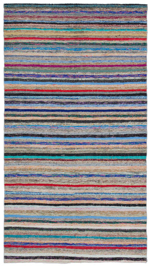 Chaput Over Dyed Kilim Rug 5'3'' x 9'5'' ft 160 x 286 cm