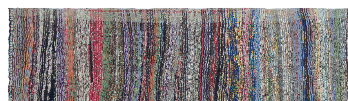 Chaput Over Dyed Kilim Rug 3&#39;6&#39;&#39; x 12&#39;4&#39;&#39; ft 106 x 377 cm