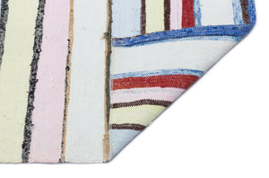 Chaput Over Dyed Kilim Rug 5'5'' x 10'2'' ft 164 x 310 cm