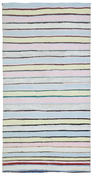Chaput Over Dyed Kilim Rug 5'5'' x 10'2'' ft 164 x 310 cm