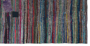 Chaput Over Dyed Kilim Rug 5'6'' x 10'10'' ft 168 x 330 cm