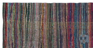 Chaput Over Dyed Kilim Rug 5'6'' x 10'10'' ft 168 x 330 cm