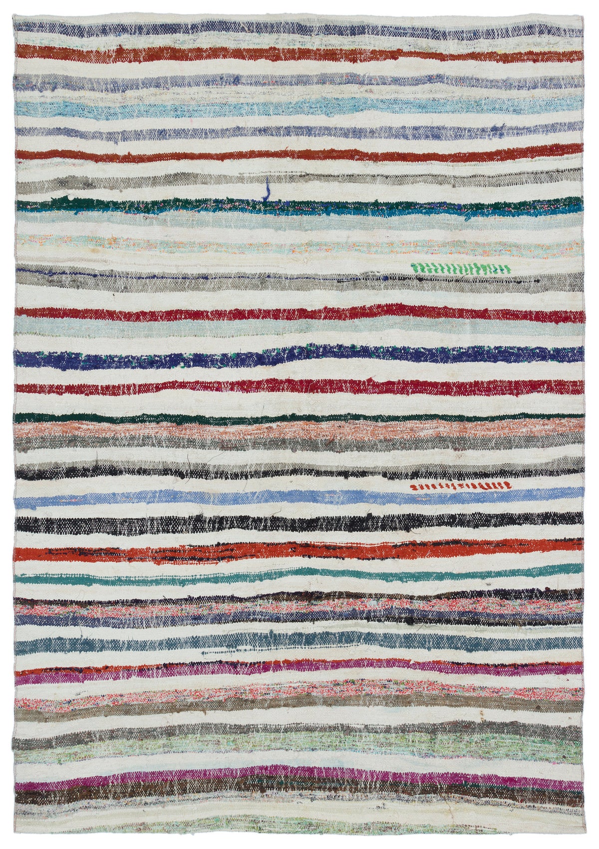 Chaput Over Dyed Kilim Rug 5&#39;5&#39;&#39; x 7&#39;11&#39;&#39; ft 165 x 242 cm