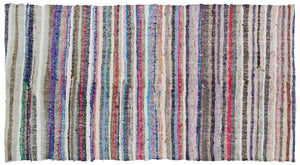 Chaput Over Dyed Kilim Rug 5'3'' x 9'4'' ft 160 x 285 cm