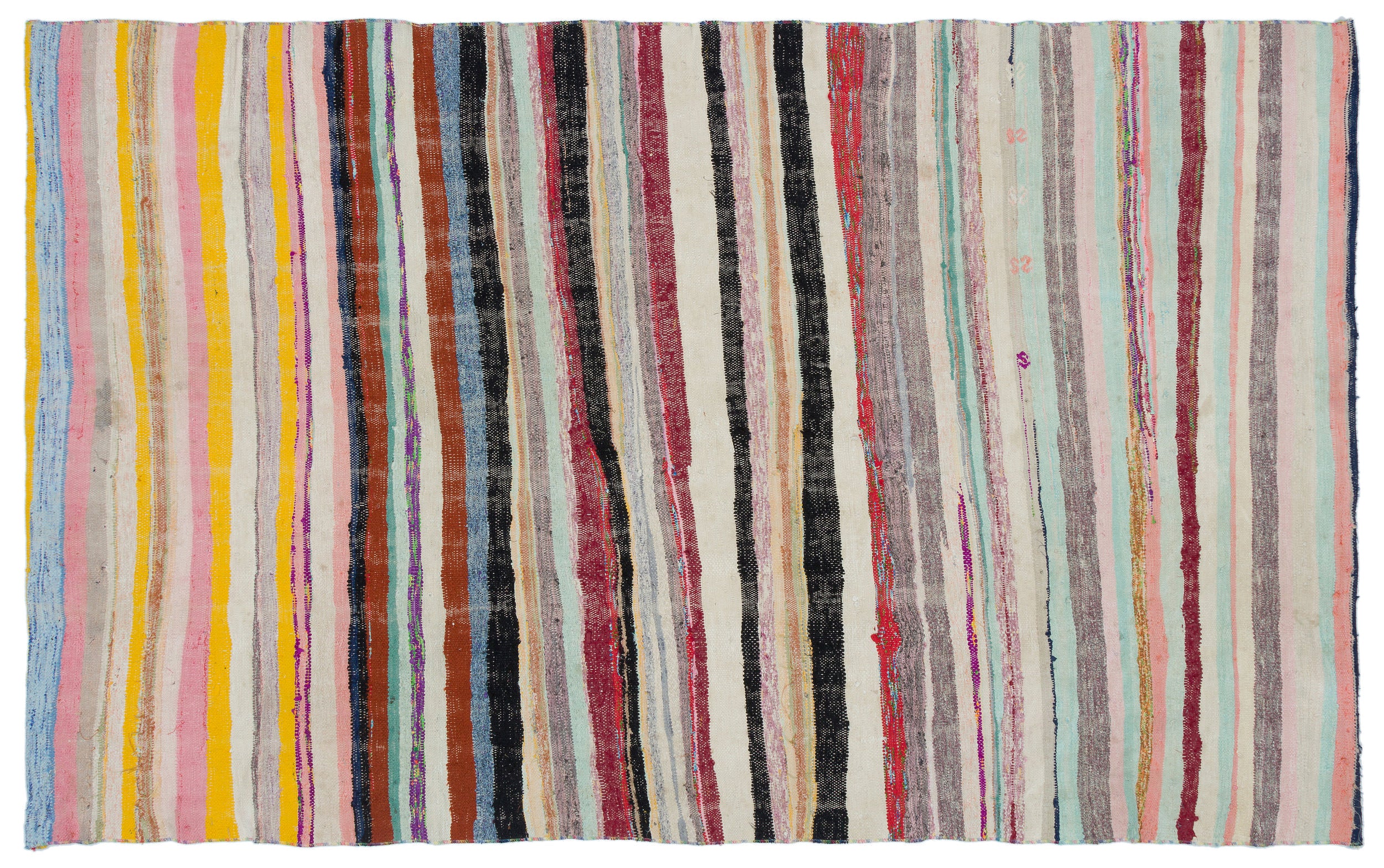 Chaput Over Dyed Kilim Rug 5'2'' x 8'6'' ft 157 x 260 cm