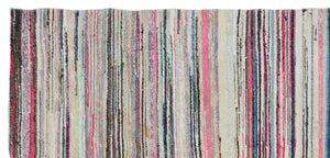Chaput Over Dyed Kilim Rug 4'1'' x 8'9'' ft 125 x 267 cm
