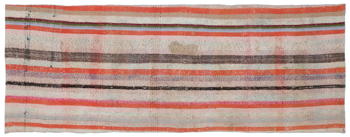 Chaput Over Dyed Kilim Rug 3&#39;5&#39;&#39; x 8&#39;11&#39;&#39; ft 104 x 272 cm