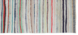 Chaput Over Dyed Kilim Rug 3'11'' x 9'3'' ft 120 x 281 cm