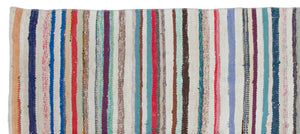 Chaput Over Dyed Kilim Rug 3'11'' x 9'3'' ft 120 x 281 cm