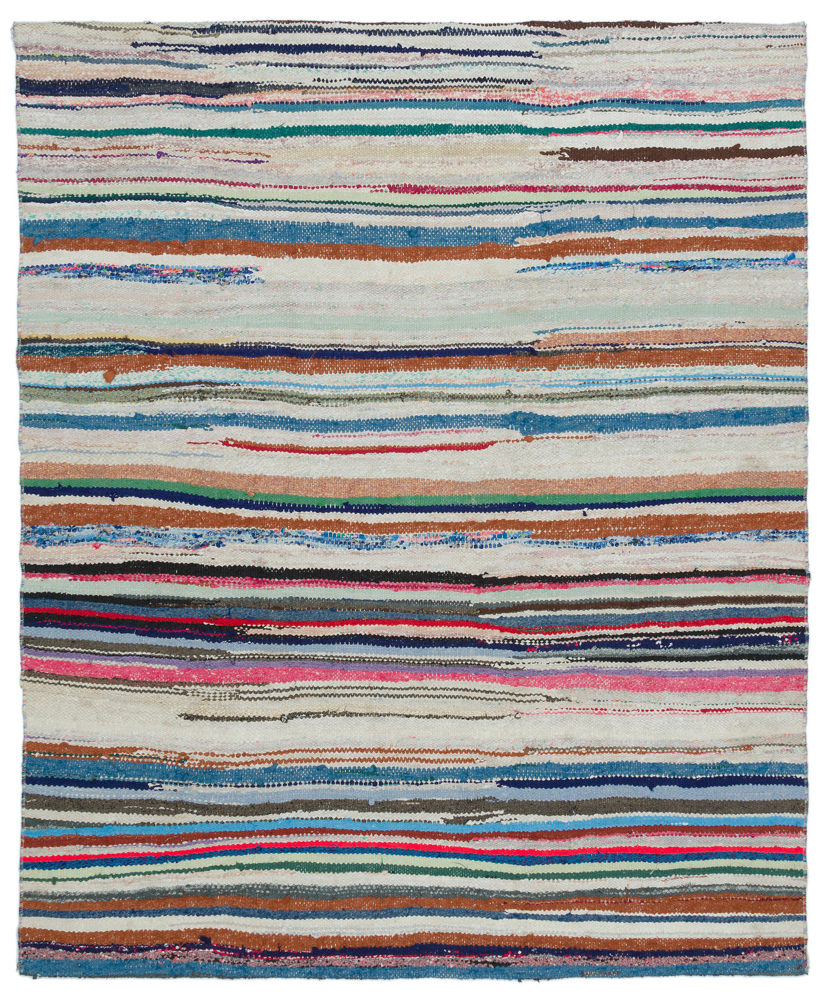 Chaput Over Dyed Kilim Rug 5&#39;3&#39;&#39; x 6&#39;5&#39;&#39; ft 160 x 195 cm