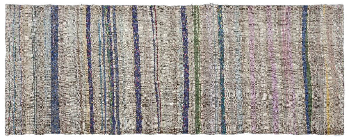Chaput Over Dyed Kilim Rug 3&#39;5&#39;&#39; x 8&#39;12&#39;&#39; ft 104 x 274 cm