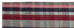 Chaput Over Dyed Kilim Rug 3'3'' x 8'10'' ft 100 x 270 cm