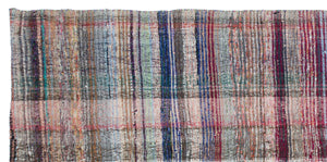 Chaput Over Dyed Kilim Rug 5'4'' x 11'2'' ft 162 x 341 cm