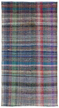 Chaput Over Dyed Kilim Rug 5'5'' x 9'7'' ft 164 x 293 cm