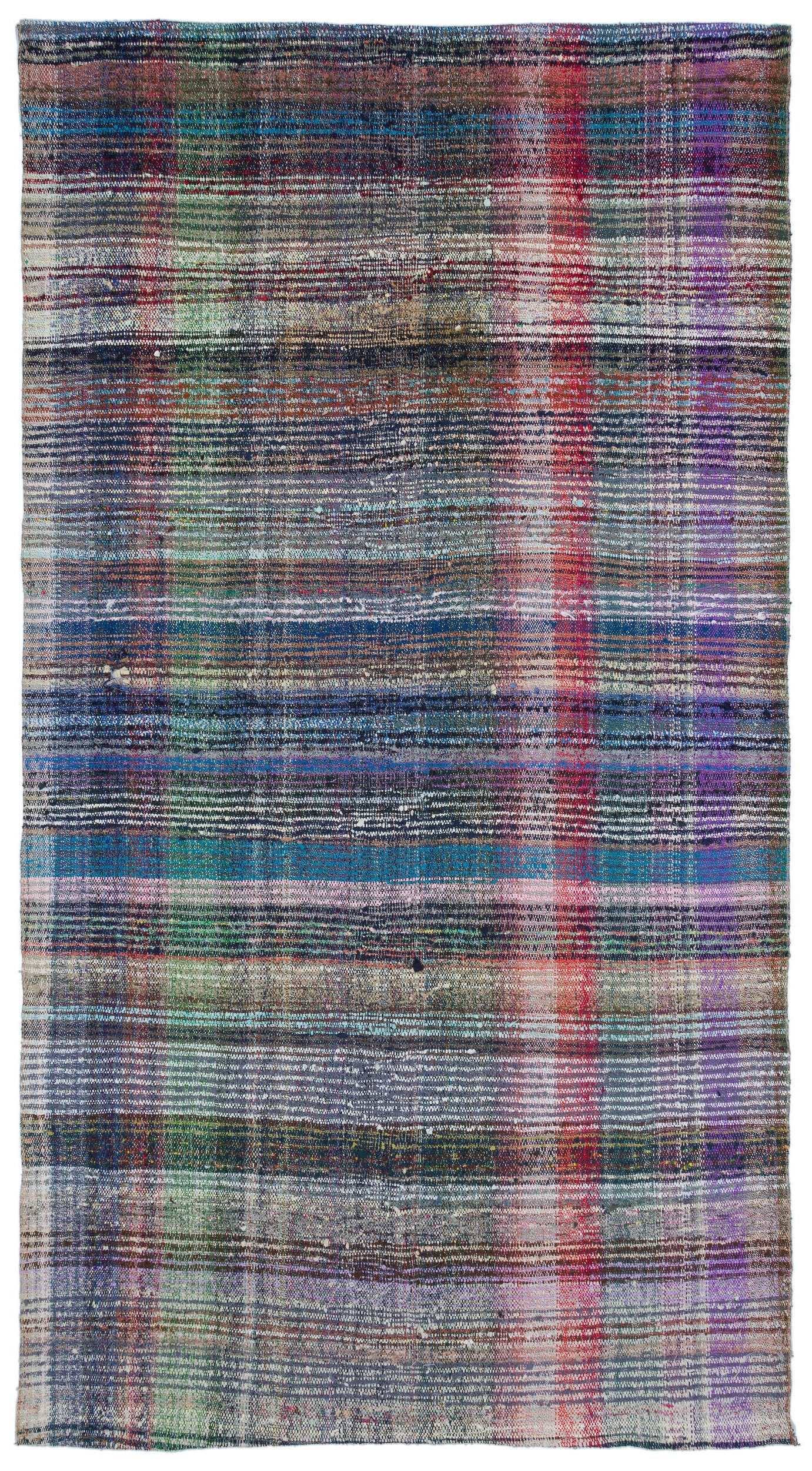 Chaput Over Dyed Kilim Rug 5'5'' x 9'7'' ft 164 x 293 cm