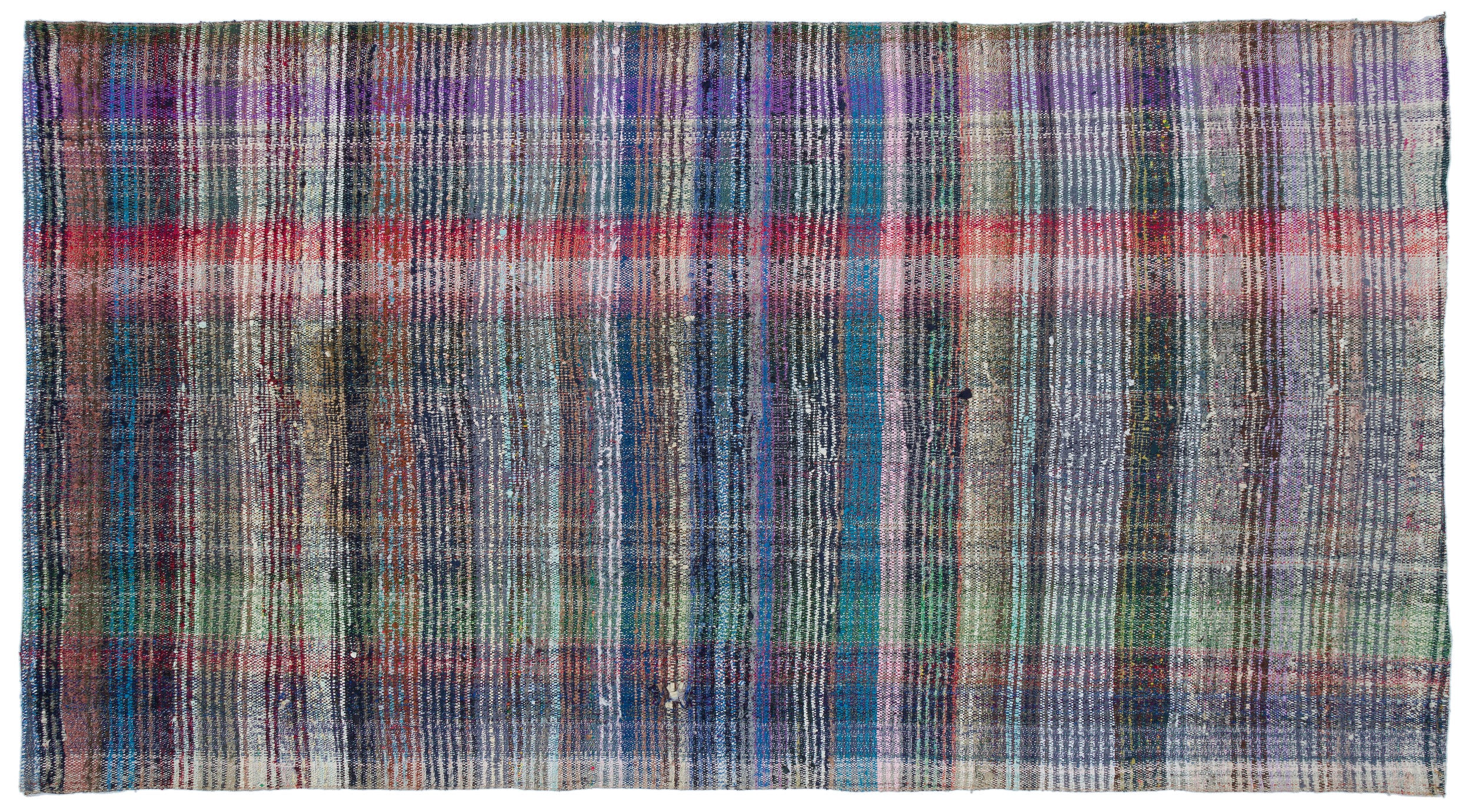 Chaput Over Dyed Kilim Rug 5'5'' x 9'7'' ft 164 x 293 cm