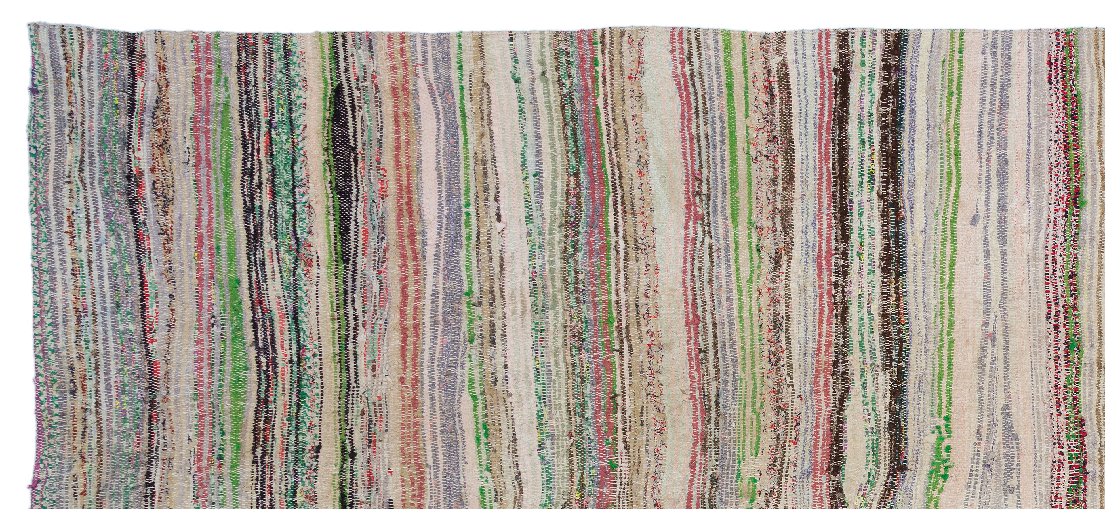 Chaput Over Dyed Kilim Rug 5'5'' x 12'7'' ft 166 x 383 cm