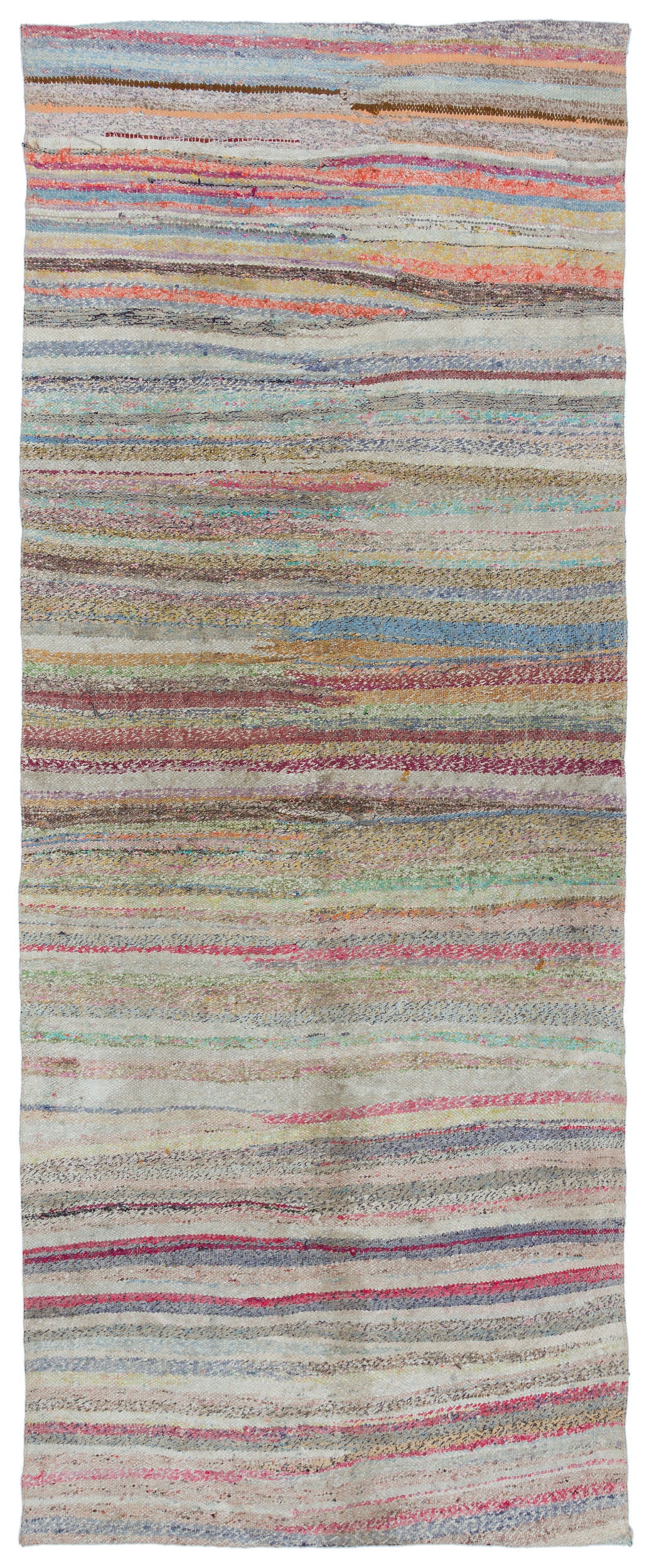 Chaput Over Dyed Kilim Rug 3&#39;10&#39;&#39; x 9&#39;7&#39;&#39; ft 118 x 292 cm
