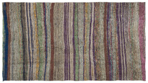 Chaput Over Dyed Kilim Rug 4'3'' x 7'7'' ft 130 x 230 cm