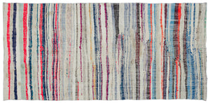 Chaput Over Dyed Kilim Rug 4'8'' x 9'8'' ft 142 x 295 cm