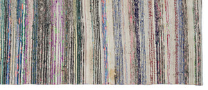 Chaput Over Dyed Kilim Rug 4'4'' x 10'3'' ft 132 x 312 cm
