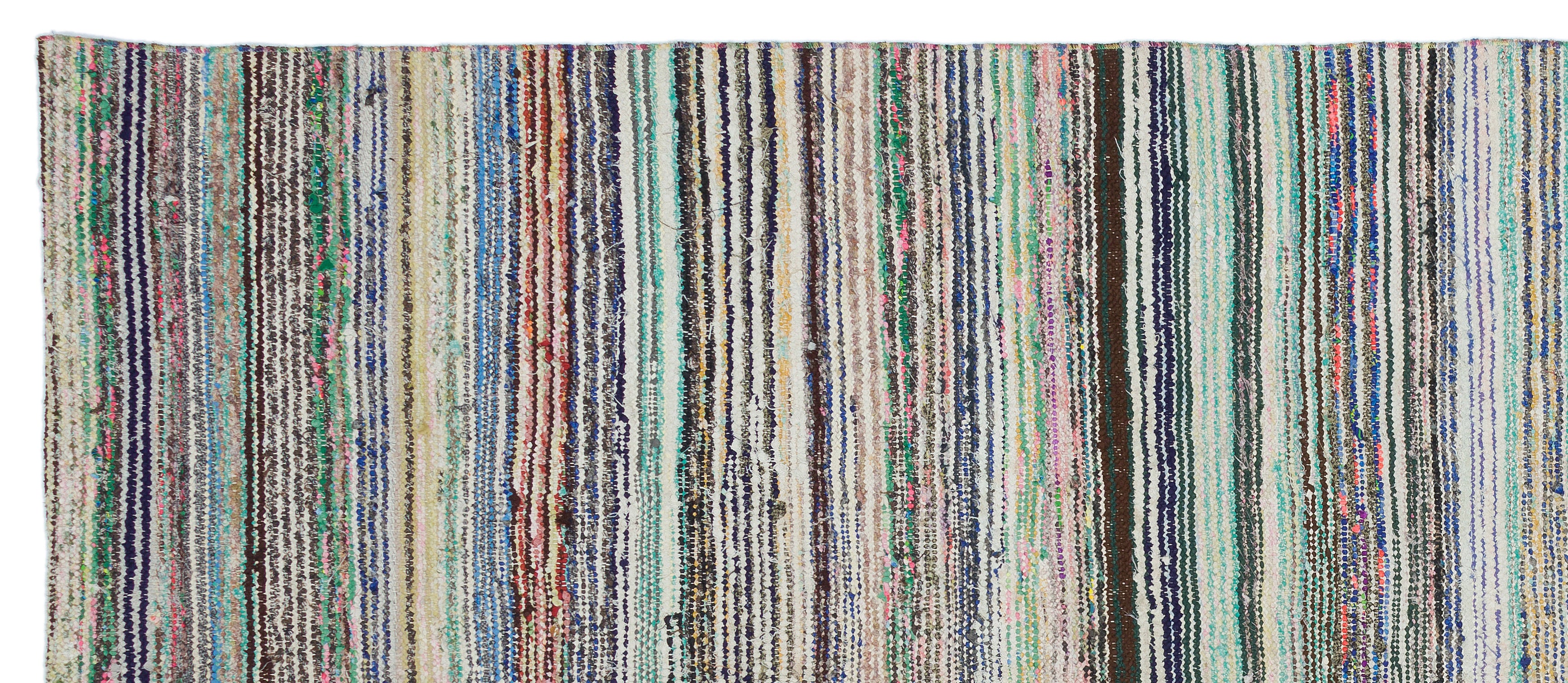 Chaput Over Dyed Kilim Rug 4'4'' x 10'3'' ft 132 x 312 cm