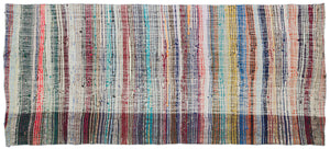 Chaput Over Dyed Kilim Rug 4'10'' x 10'10'' ft 147 x 330 cm