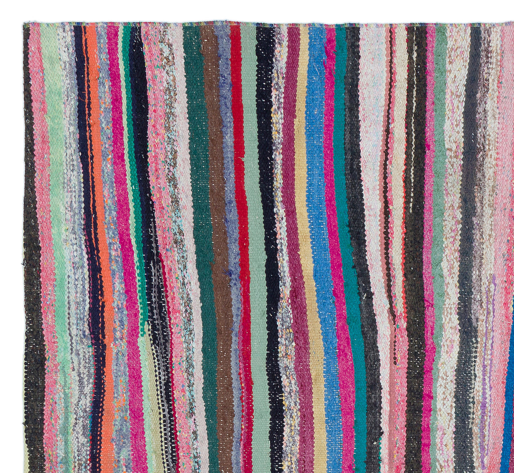 Chaput Over Dyed Kilim Rug 5'5'' x 5'9'' ft 164 x 175 cm