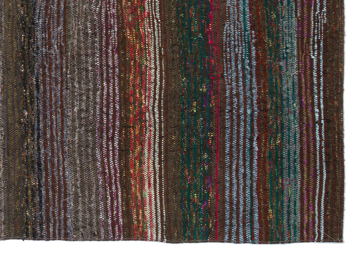 Chaput Over Dyed Kilim Rug 4&#39;7&#39;&#39; x 6&#39;8&#39;&#39; ft 140 x 202 cm