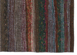 Chaput Over Dyed Kilim Rug 4'7'' x 6'8'' ft 140 x 202 cm